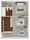 1 Bed 1 Bath